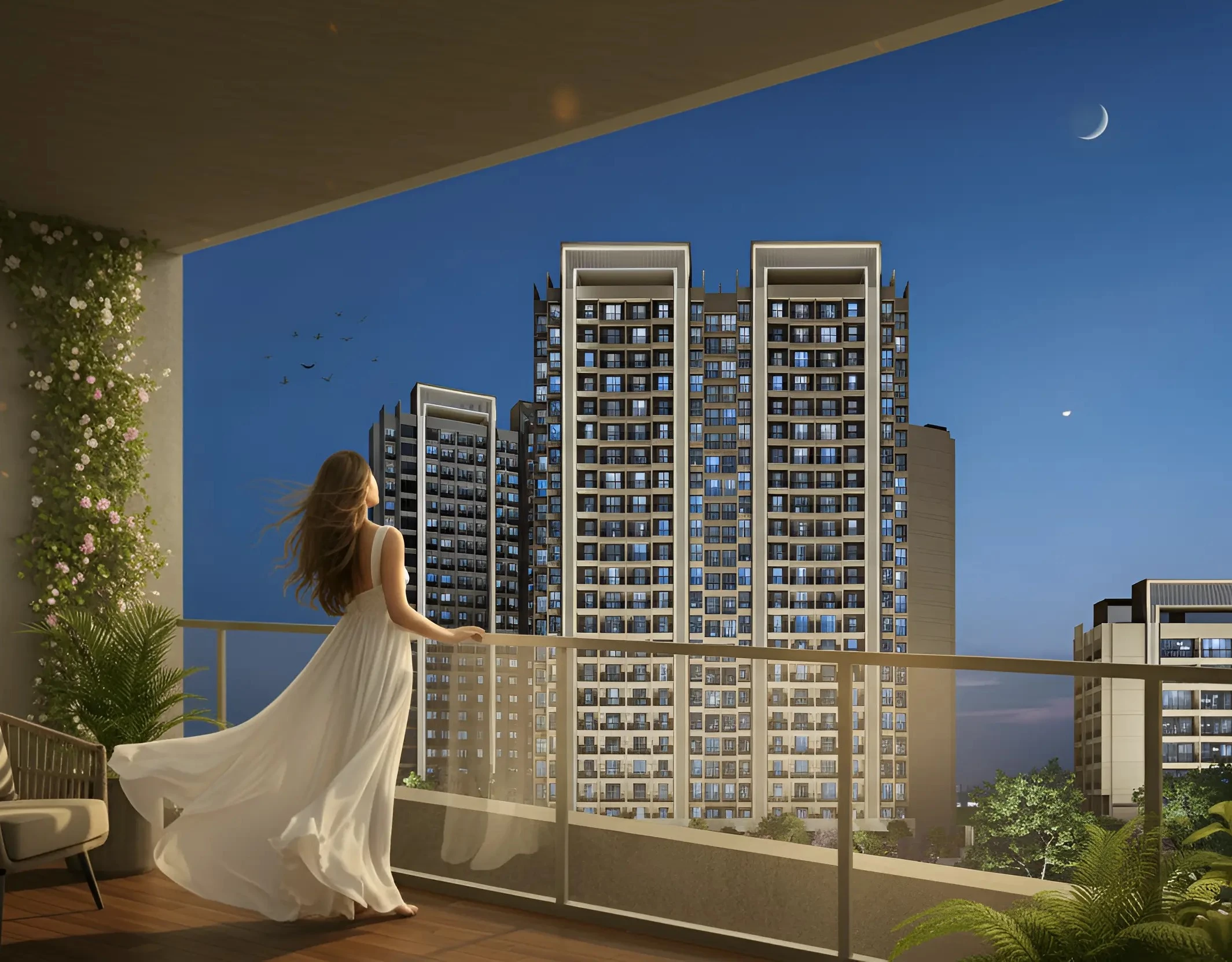 Luxury 1 & 2 BHK Flats in Mumbra Near Bypass The Aura Project (1)